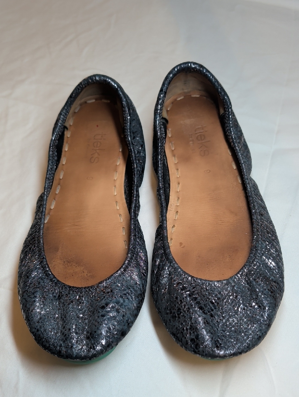 Tieks Ballet Flats | Drago | Size 9 | Metallic Snake Print
